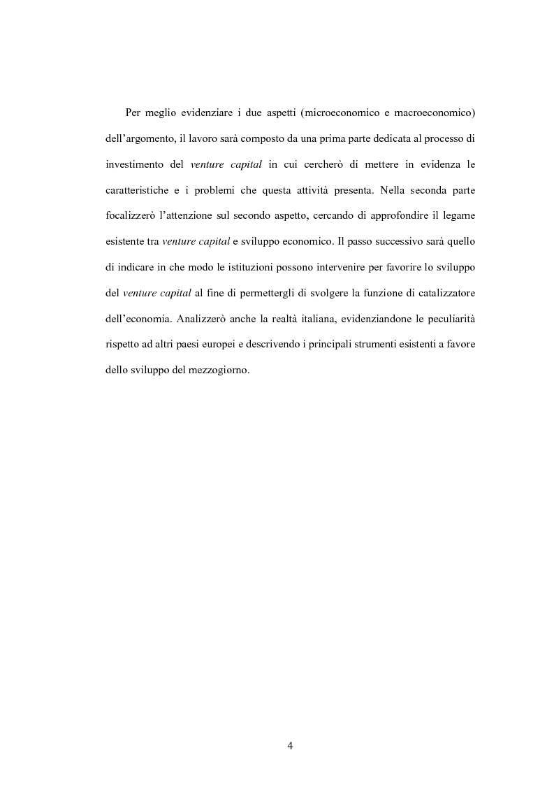 Anteprima della tesi: Il ruolo del venture capital nello sviluppo economico: forze motrici e strategie dei governi, Pagina 2