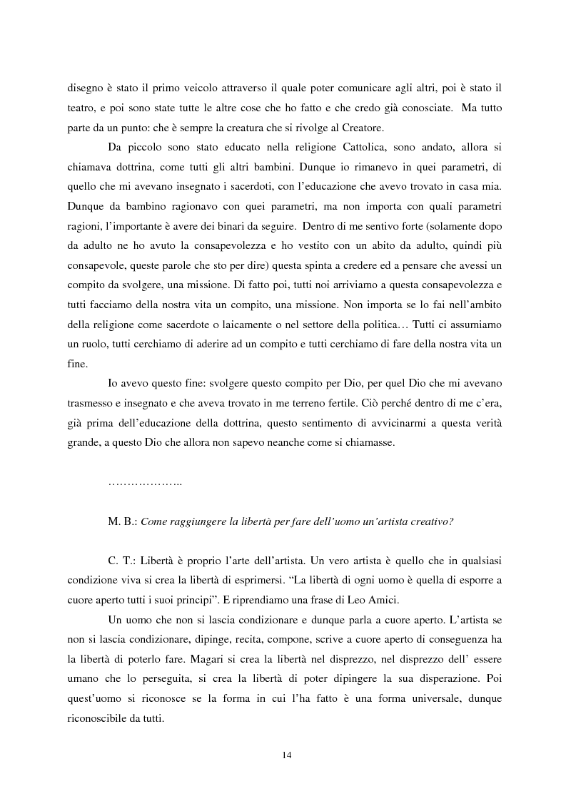 Anteprima della tesi: L'etica nell'arte di Carlo Tedeschi: le espressioni dell'anima, Pagina 14
