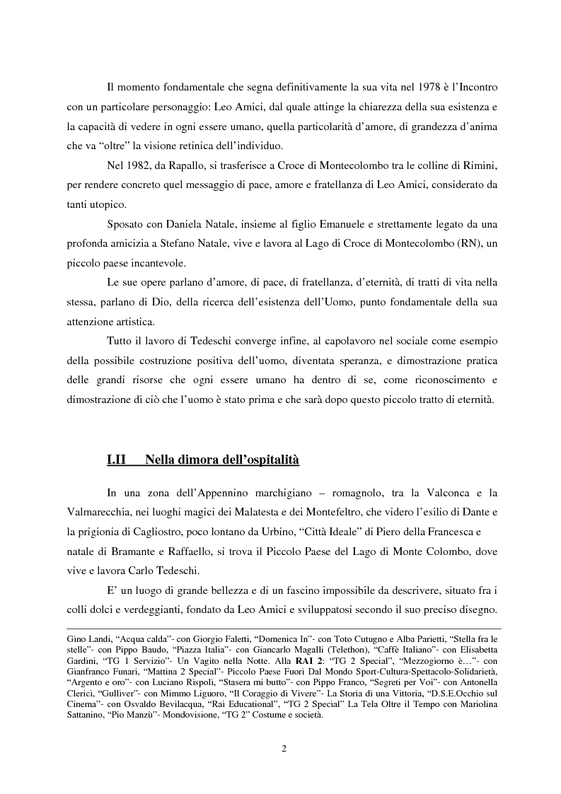Anteprima della tesi: L'etica nell'arte di Carlo Tedeschi: le espressioni dell'anima, Pagina 2