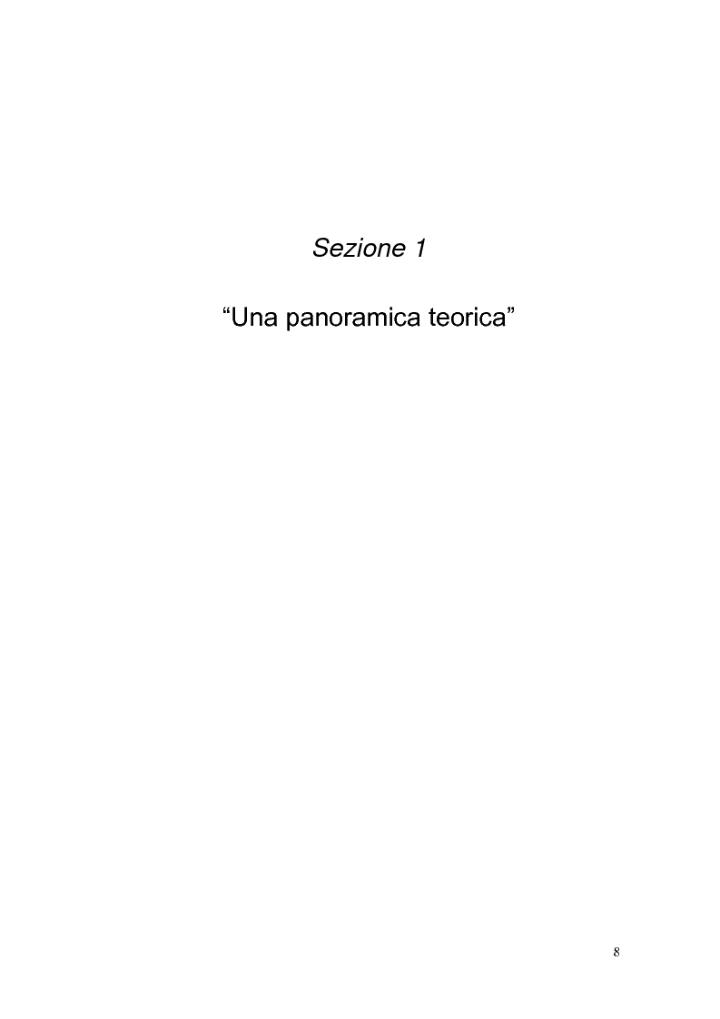 Anteprima della tesi: La valutazione dei Dirigenti nella P.A. locale: esperienze a confronto, Pagina 8
