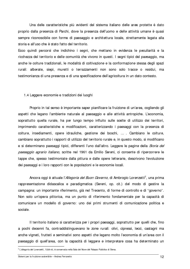 Anteprima della tesi: Sistemi per la fruizione sostenibile, Pagina 5