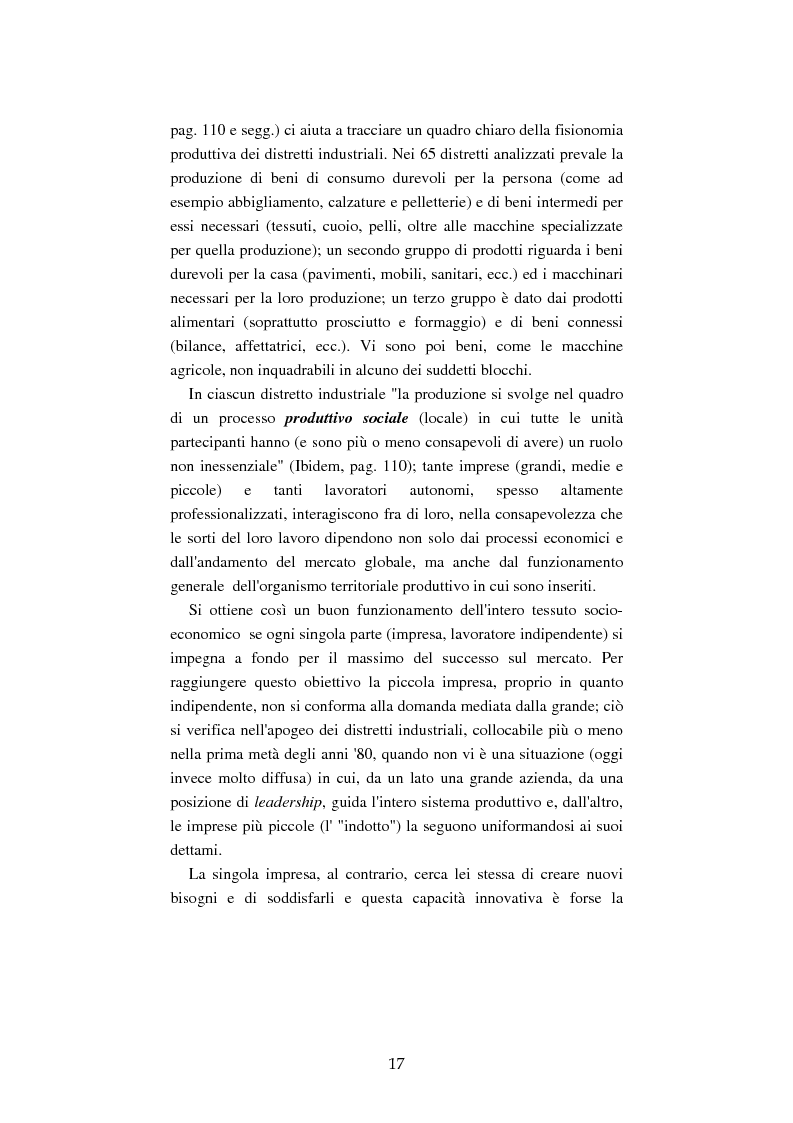 Anteprima della tesi: Mutamenti del lavoro tra dipendenza e autonomia. Un inquadramento teorico ed una ricerca in Emilia Romagna, Pagina 14