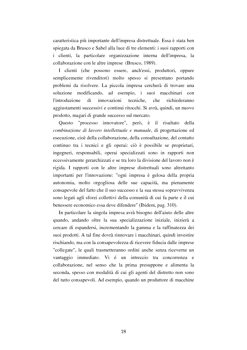 Anteprima della tesi: Mutamenti del lavoro tra dipendenza e autonomia. Un inquadramento teorico ed una ricerca in Emilia Romagna, Pagina 15