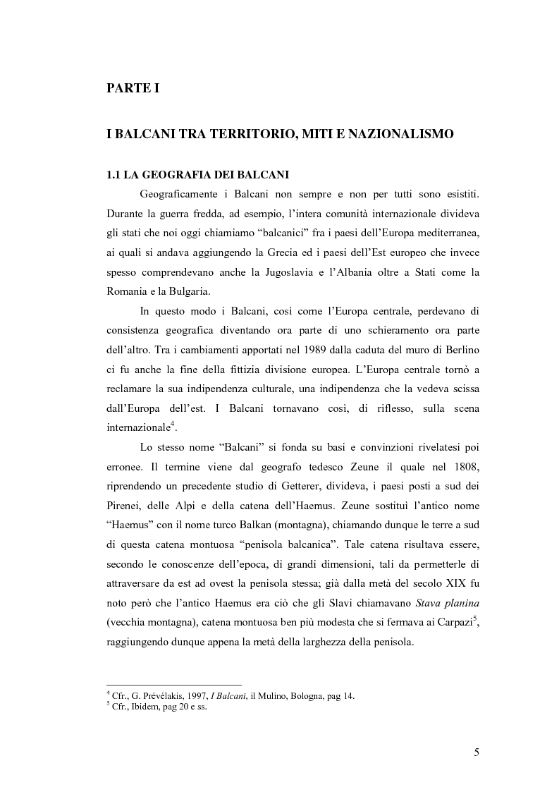 Anteprima della tesi: Il conflitto bosniaco. Fra confini e pulizia etnica., Pagina 4