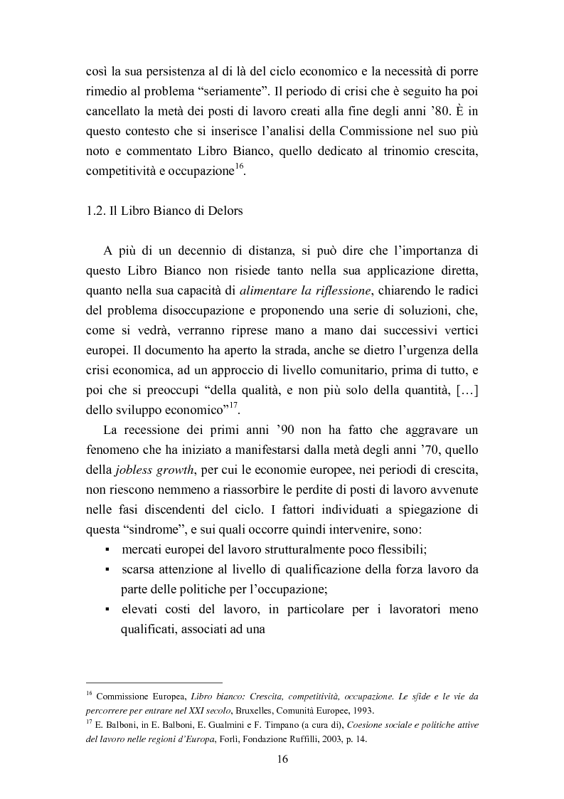 Anteprima della tesi: Le politiche del lavoro in un'ottica di genere, Pagina 10