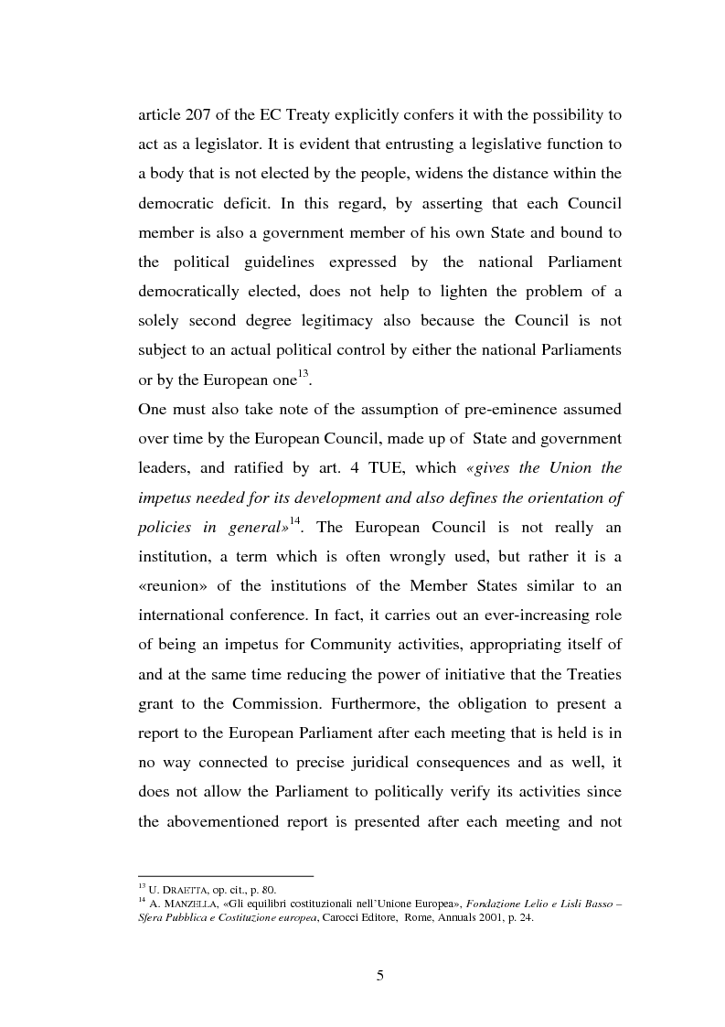Anteprima della tesi: The Institutional Communication of the European Union, Pagina 7