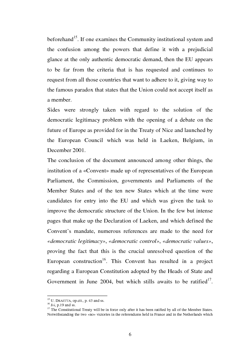 Anteprima della tesi: The Institutional Communication of the European Union, Pagina 8