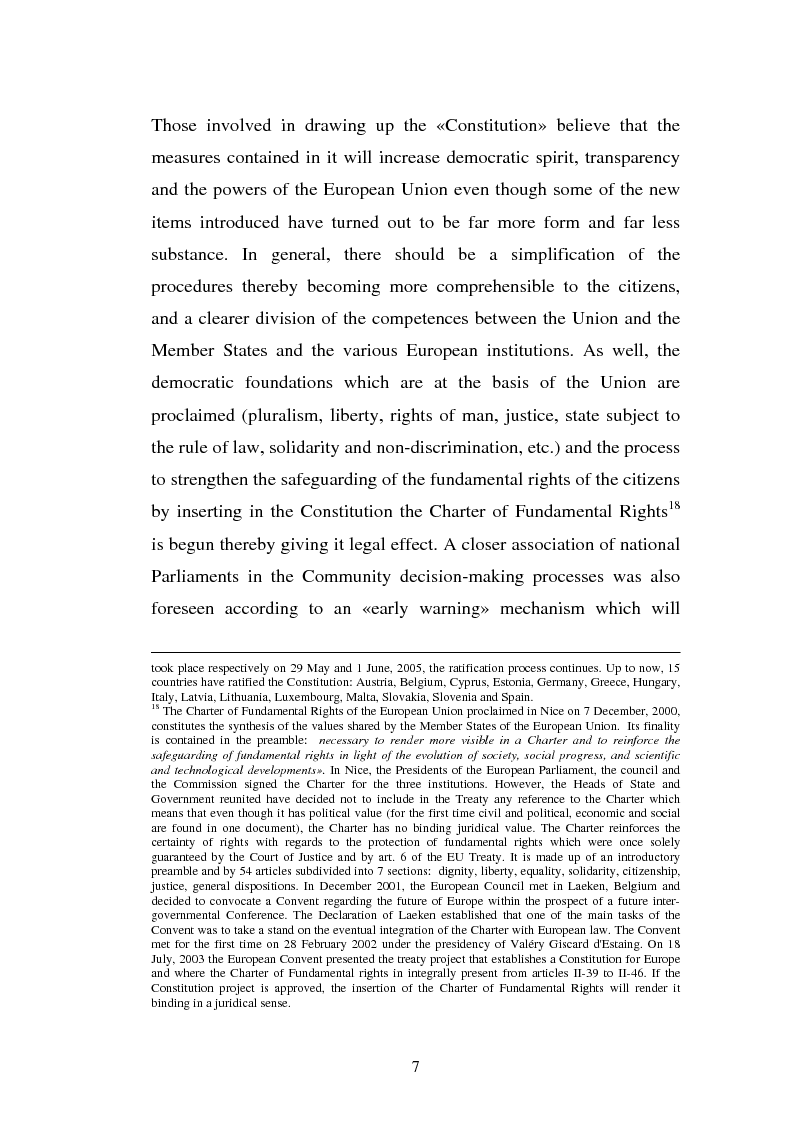 Anteprima della tesi: The Institutional Communication of the European Union, Pagina 9