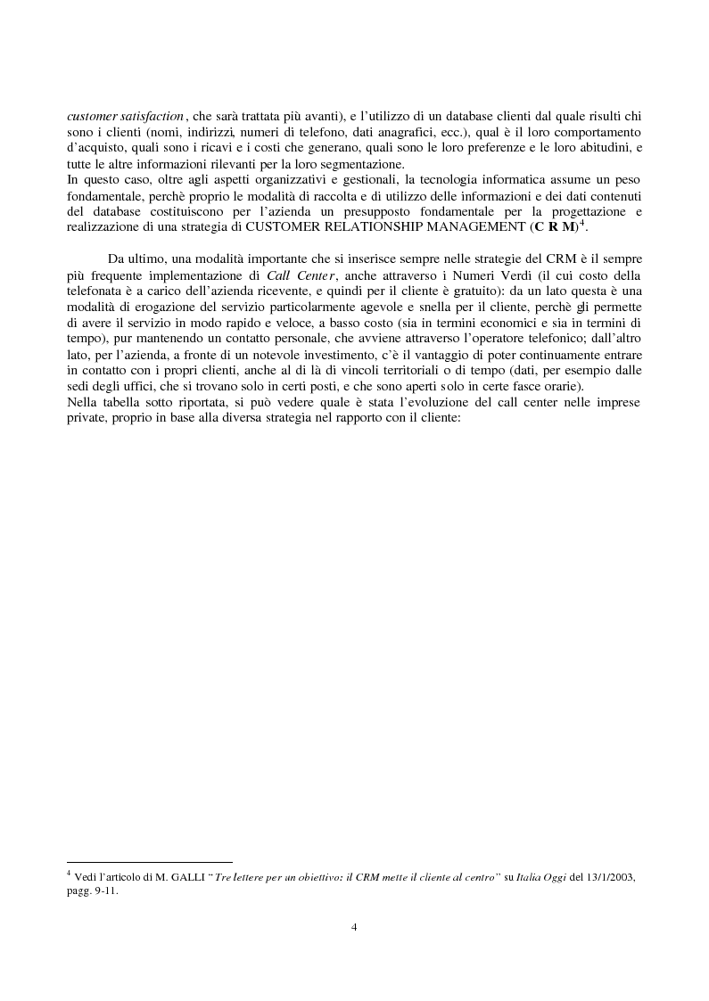 Anteprima della tesi: Crm e multicanalità, Pagina 2