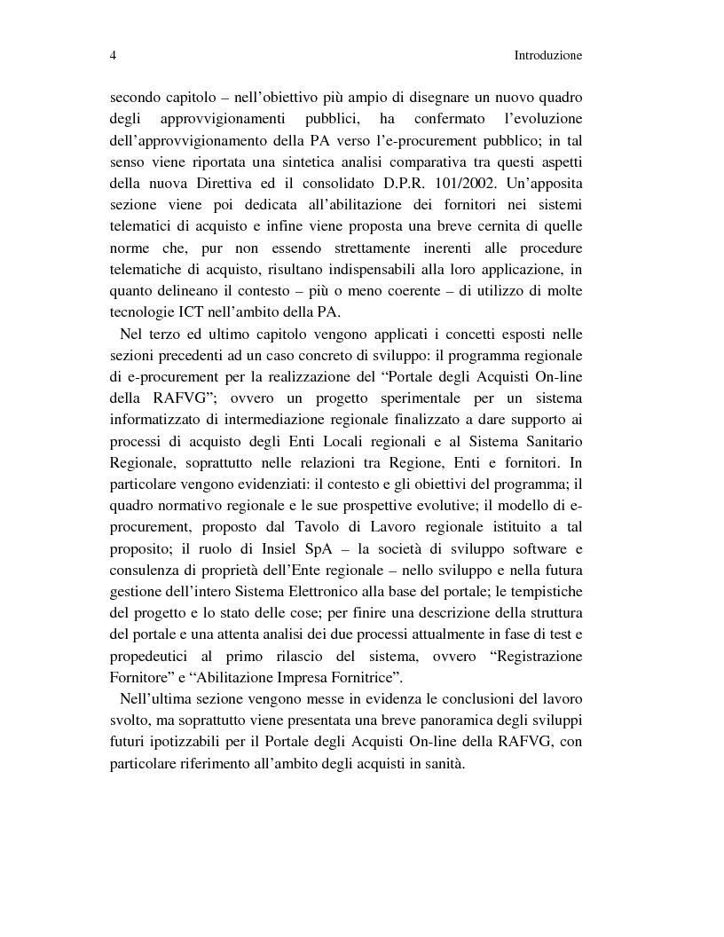 Anteprima della tesi: Metodi innovativi per l’acquisizione di tecnologie nelle aziende sanitarie pubbliche, Pagina 4