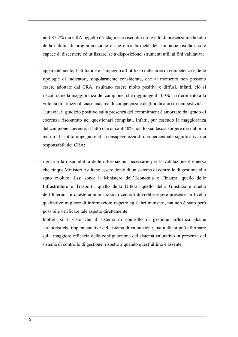 Anteprima della tesi: La valutazione delle prestazioni dei dirigenti nei Ministeri italiani, Pagina 10