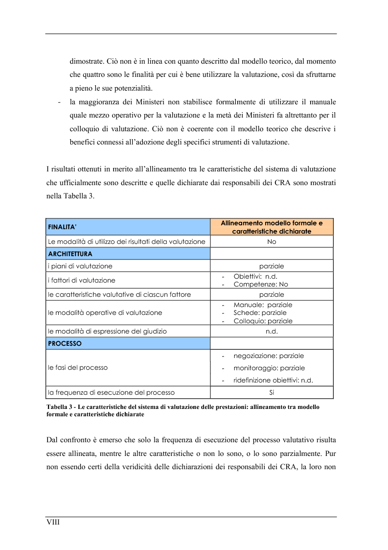 Anteprima della tesi: La valutazione delle prestazioni dei dirigenti nei Ministeri italiani, Pagina 8