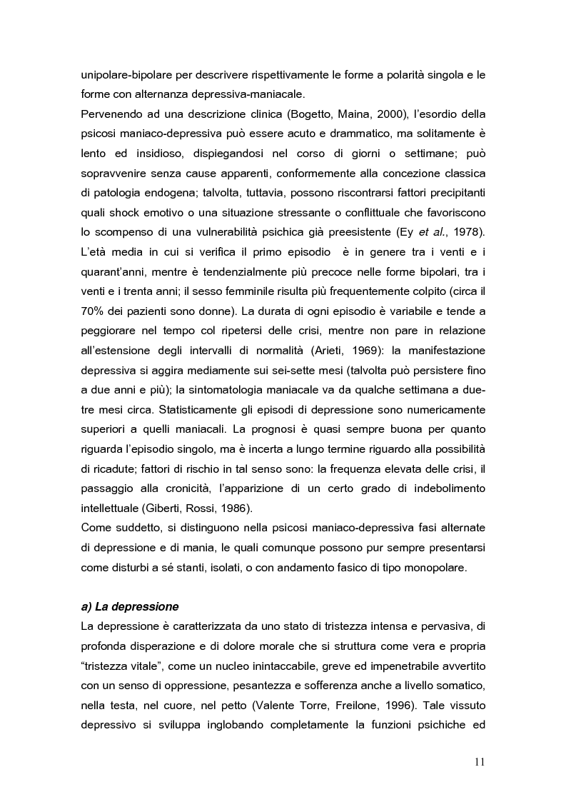 Anteprima della tesi: Psicodinamica della depressione post-partum: uno studio sulla prevalenza e sui fattori di rischio correlati, Pagina 11