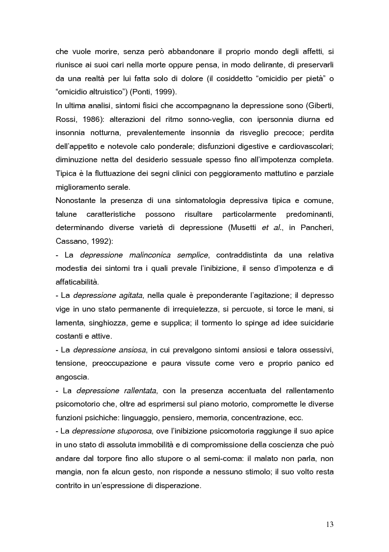 Anteprima della tesi: Psicodinamica della depressione post-partum: uno studio sulla prevalenza e sui fattori di rischio correlati, Pagina 13