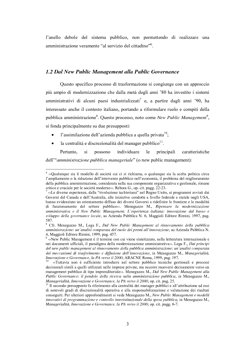 Anteprima della tesi: La Pubblica Amministrazione e la Consip, Pagina 10