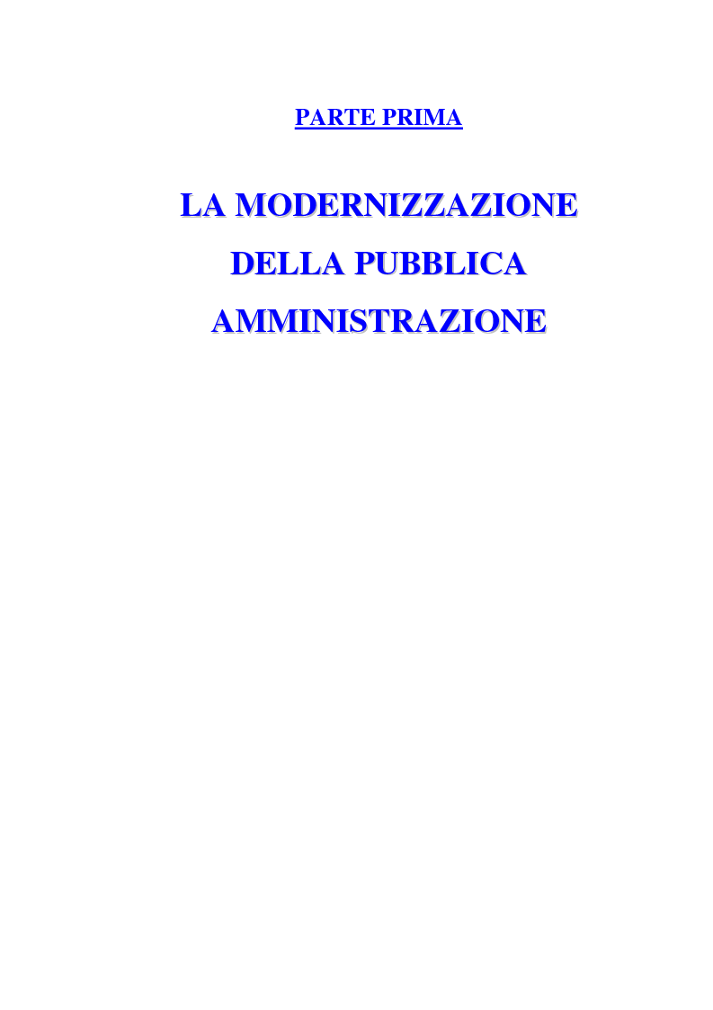 Anteprima della tesi: La Pubblica Amministrazione e la Consip, Pagina 7