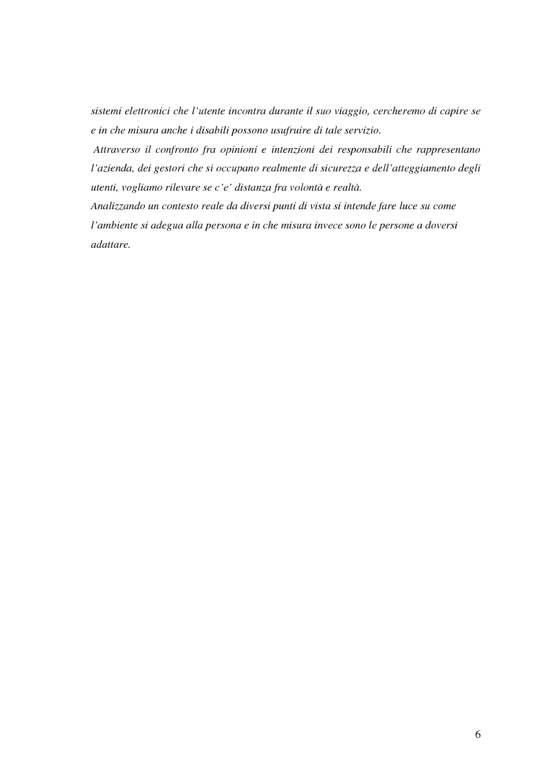 Anteprima della tesi: Viaggio in metropolitana attraverso la struttura organizzativa e fisica della stazione Termini, Pagina 2