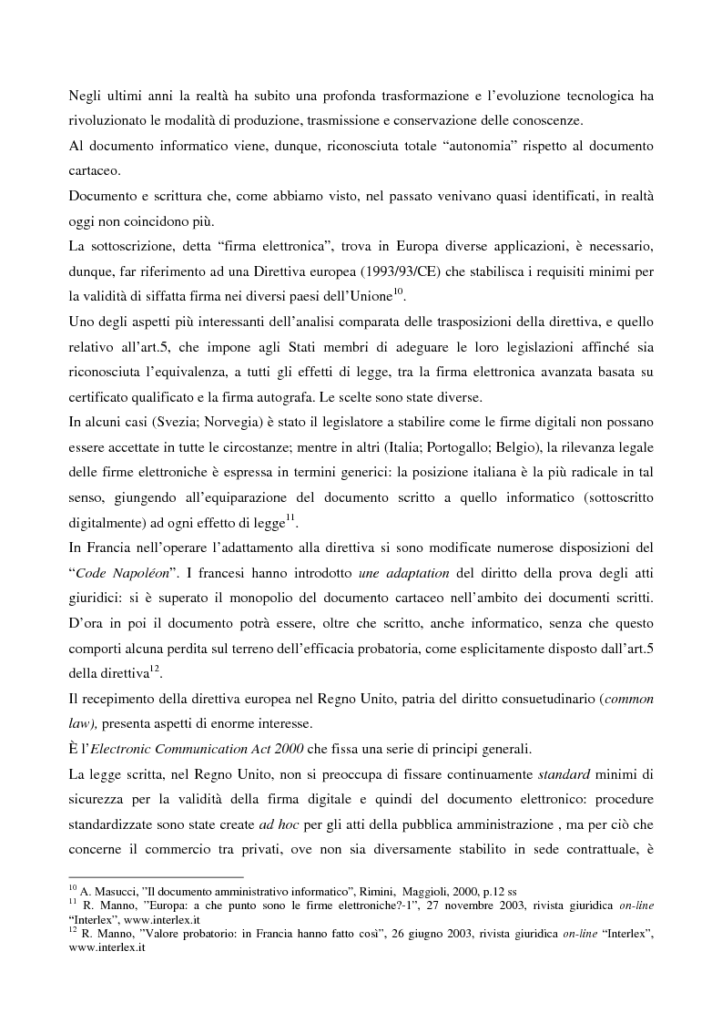 Anteprima della tesi: Il contributo dell'e-government nell'incremento dei servizi resi al cittadino, Pagina 5