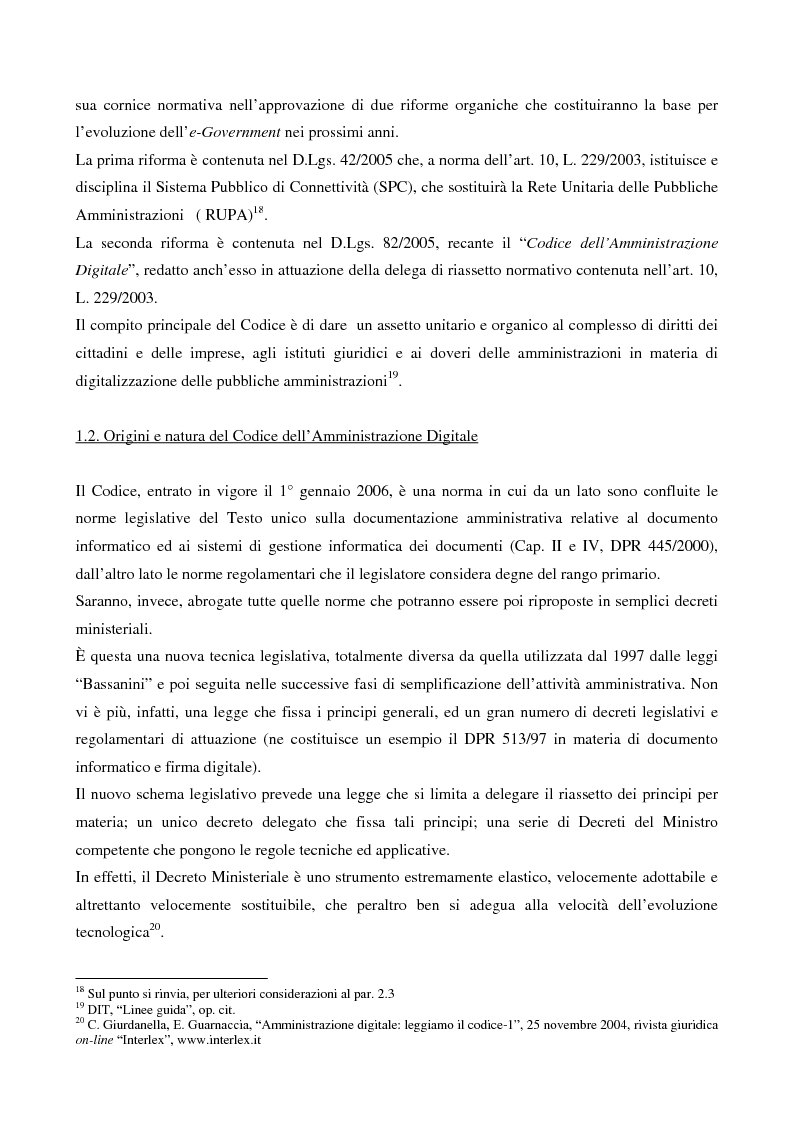 Anteprima della tesi: Il contributo dell'e-government nell'incremento dei servizi resi al cittadino, Pagina 7