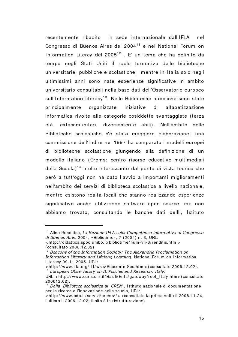 Anteprima della tesi: Biblioteca per gioco: Edutainment per la Biblioteca pubblica, Pagina 13