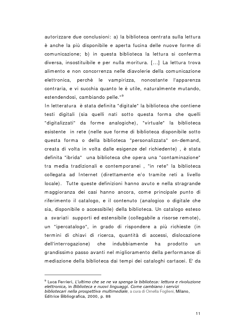 Anteprima della tesi: Biblioteca per gioco: Edutainment per la Biblioteca pubblica, Pagina 9