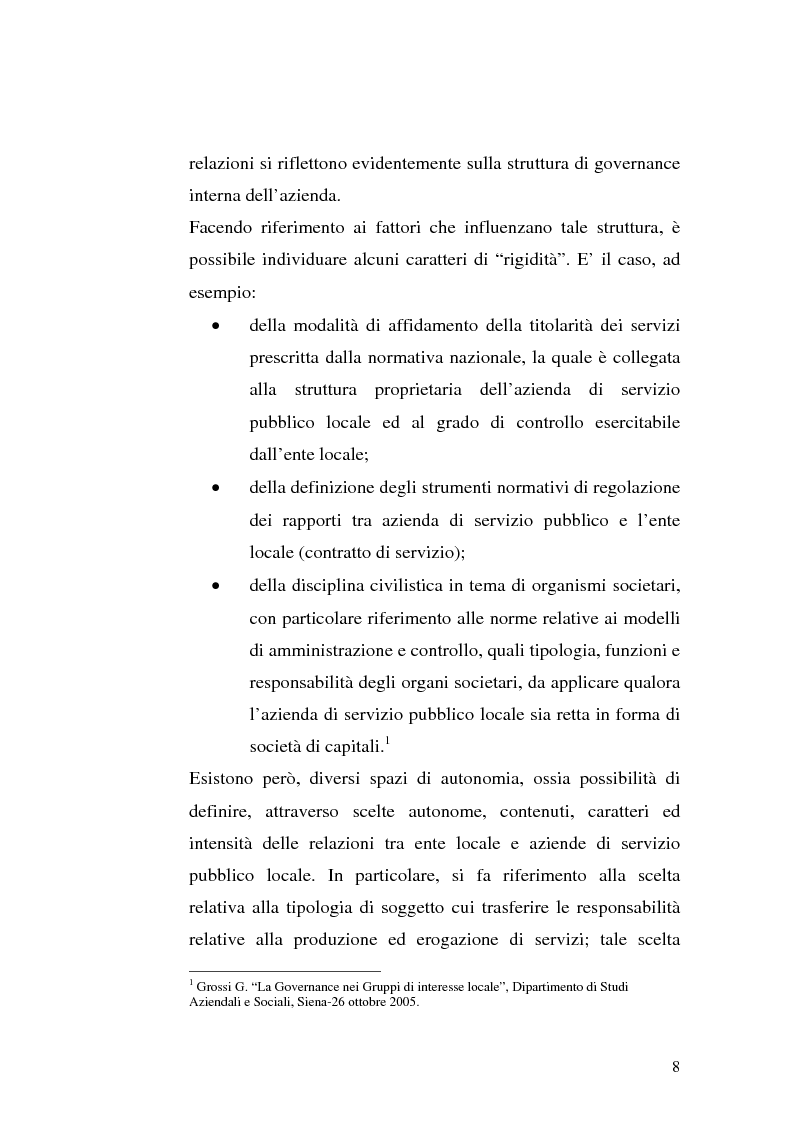 Anteprima della tesi: La governance nei gruppi di interesse locale, Pagina 5