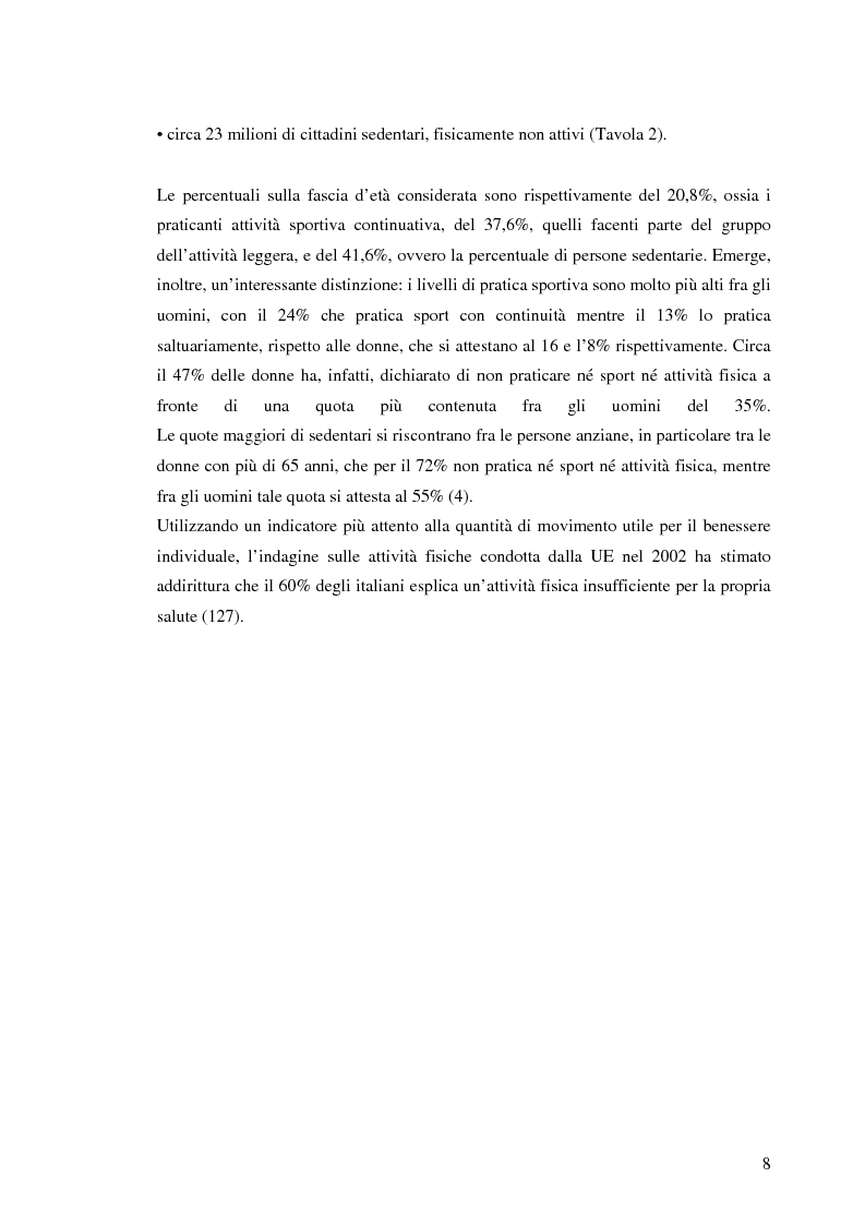 Anteprima della tesi: Impatto delle attività motorie sui costi sanitari: prospettive per la prevenzione e la sanità pubblica, Pagina 5