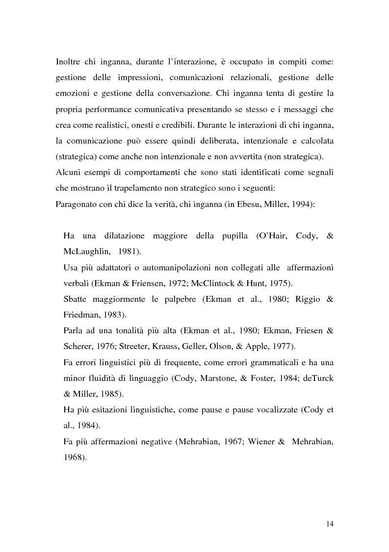 Anteprima della tesi: Vere bugie e false verità, Pagina 11