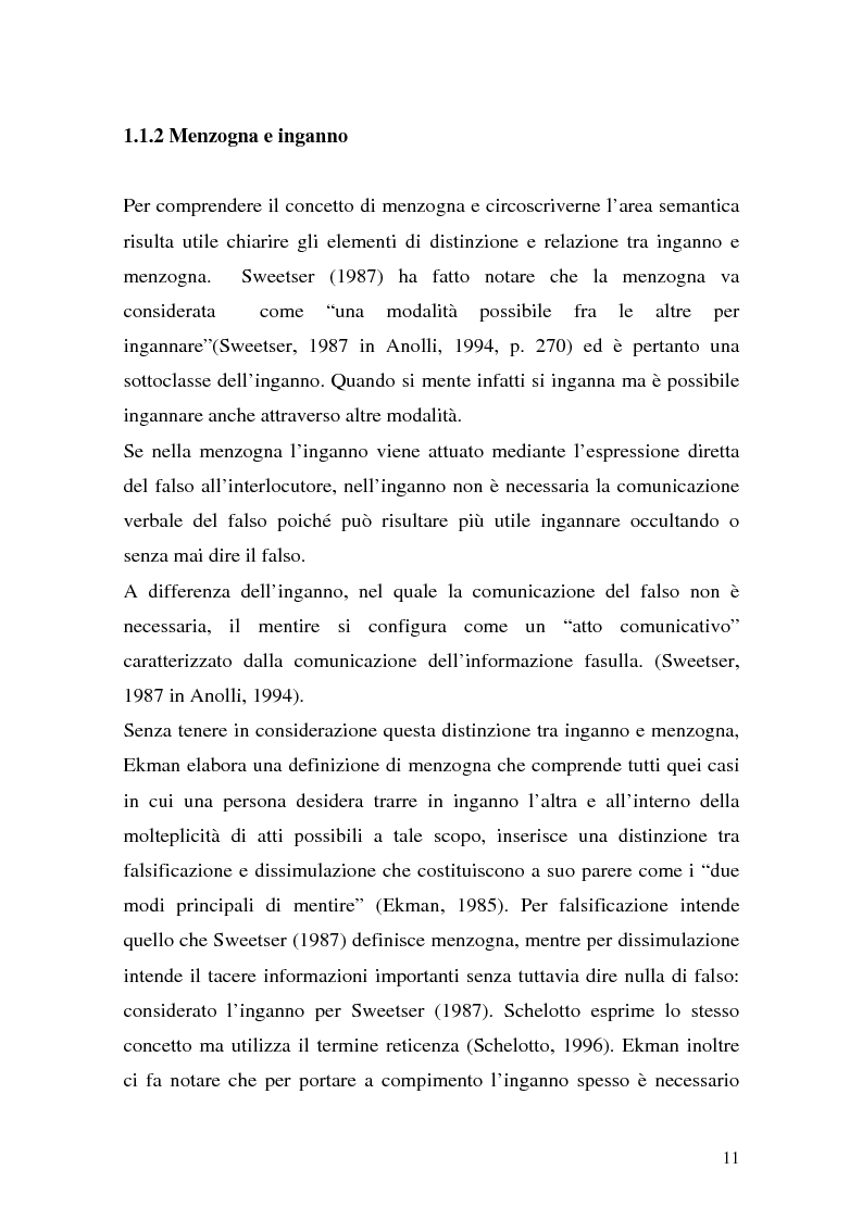 Anteprima della tesi: Vere bugie e false verità, Pagina 8