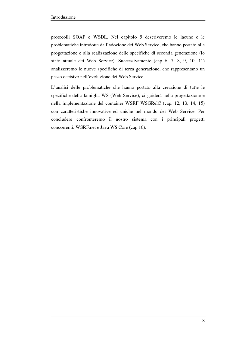 Anteprima della tesi: WSGRelC un container wsrf in ambiente di griglia, Pagina 2