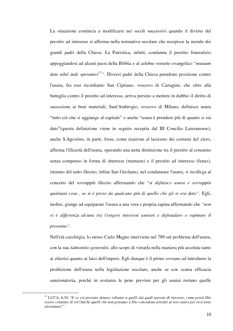Anteprima della tesi: L'usura, Pagina 10