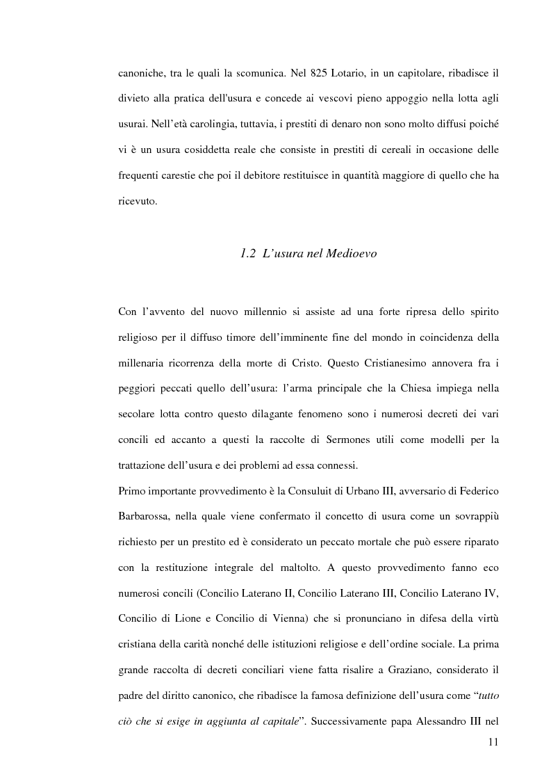 Anteprima della tesi: L'usura, Pagina 11