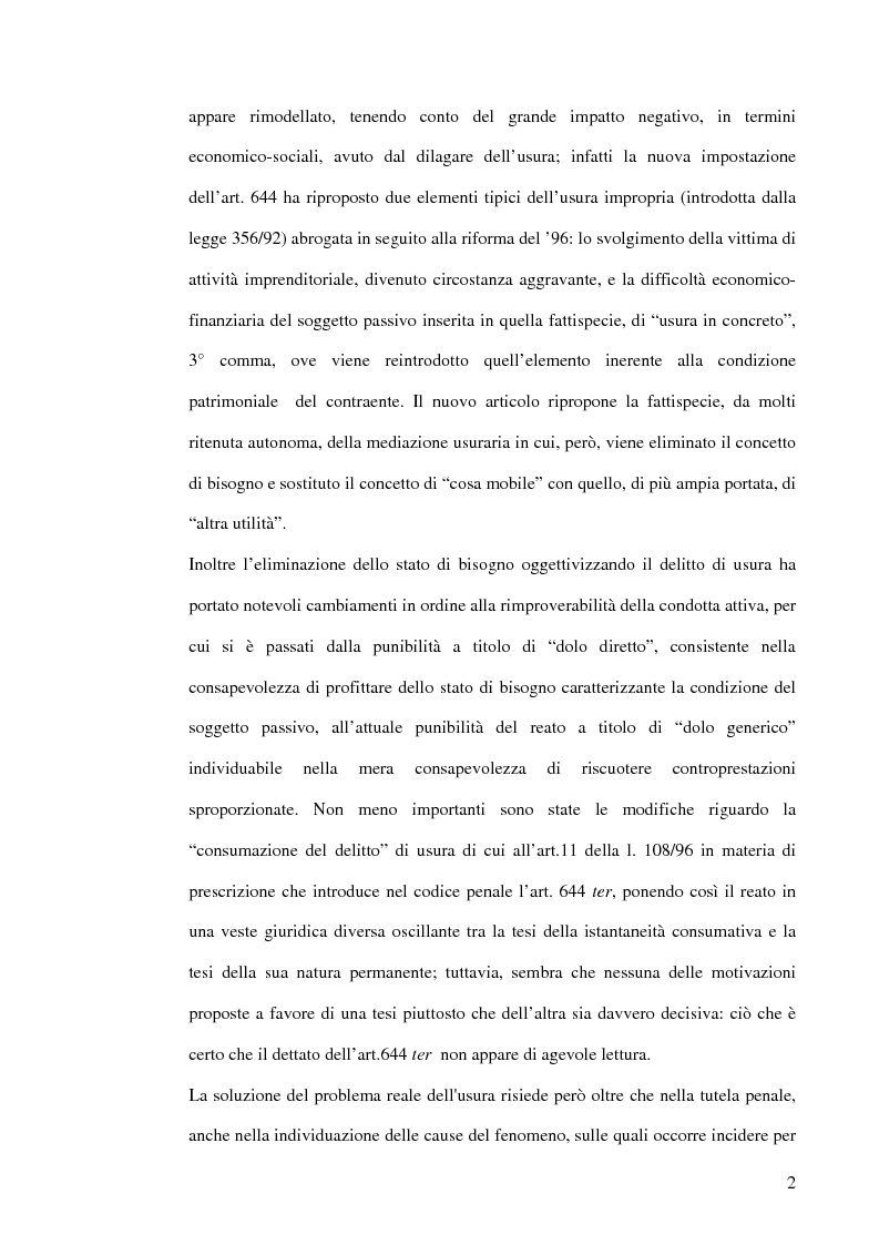 Anteprima della tesi: L'usura, Pagina 2
