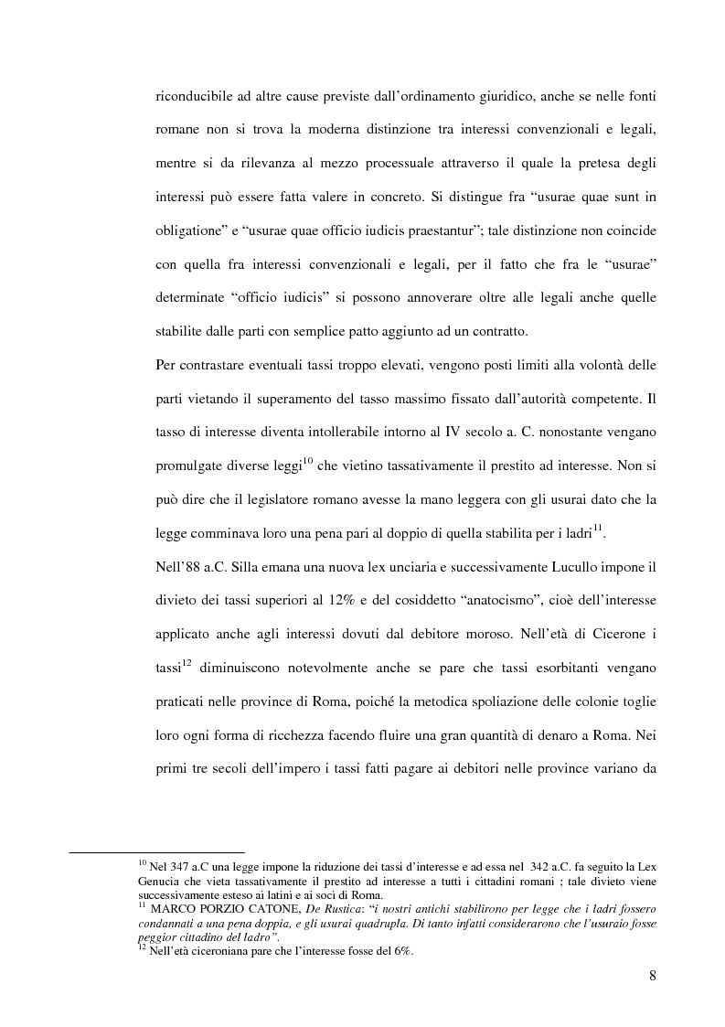 Anteprima della tesi: L'usura, Pagina 8