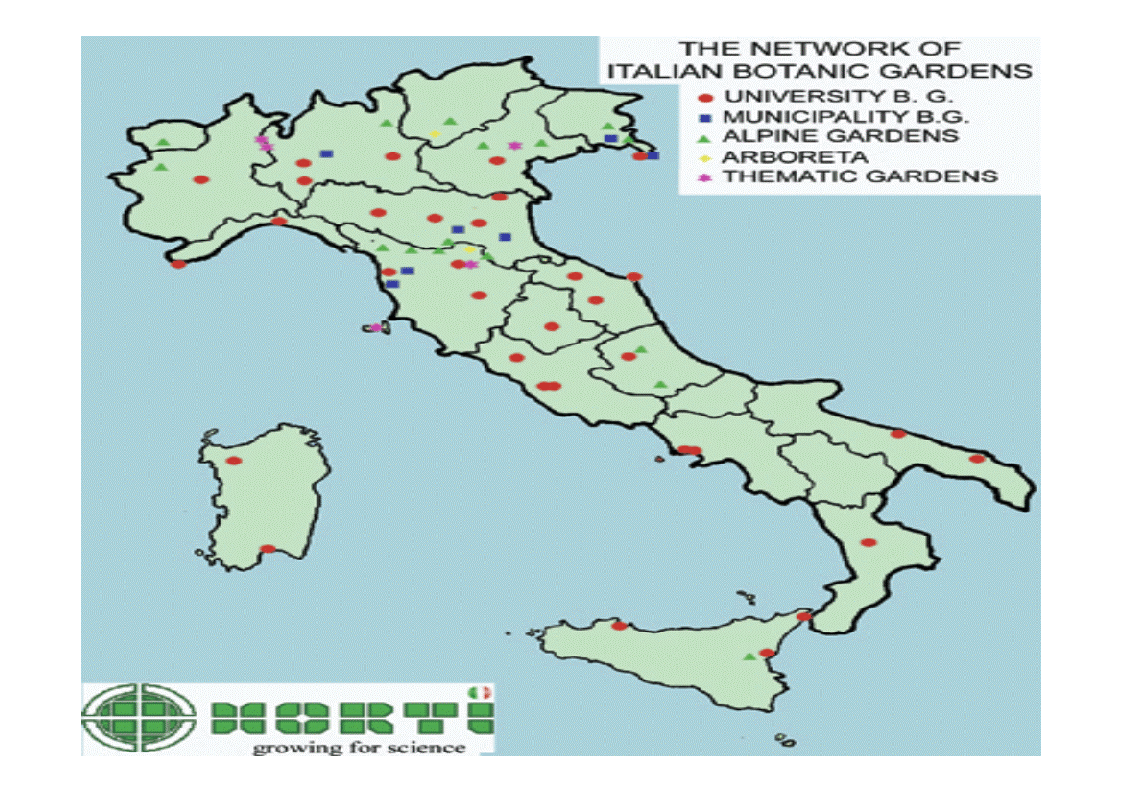 Anteprima della tesi: L'orto botanico dal locale al globale, Pagina 2