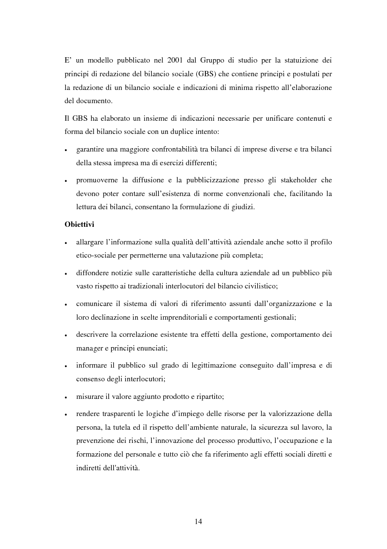 Anteprima della tesi: Il bilancio sociale nelle aziende sanitarie: un modello di referimento, Pagina 10