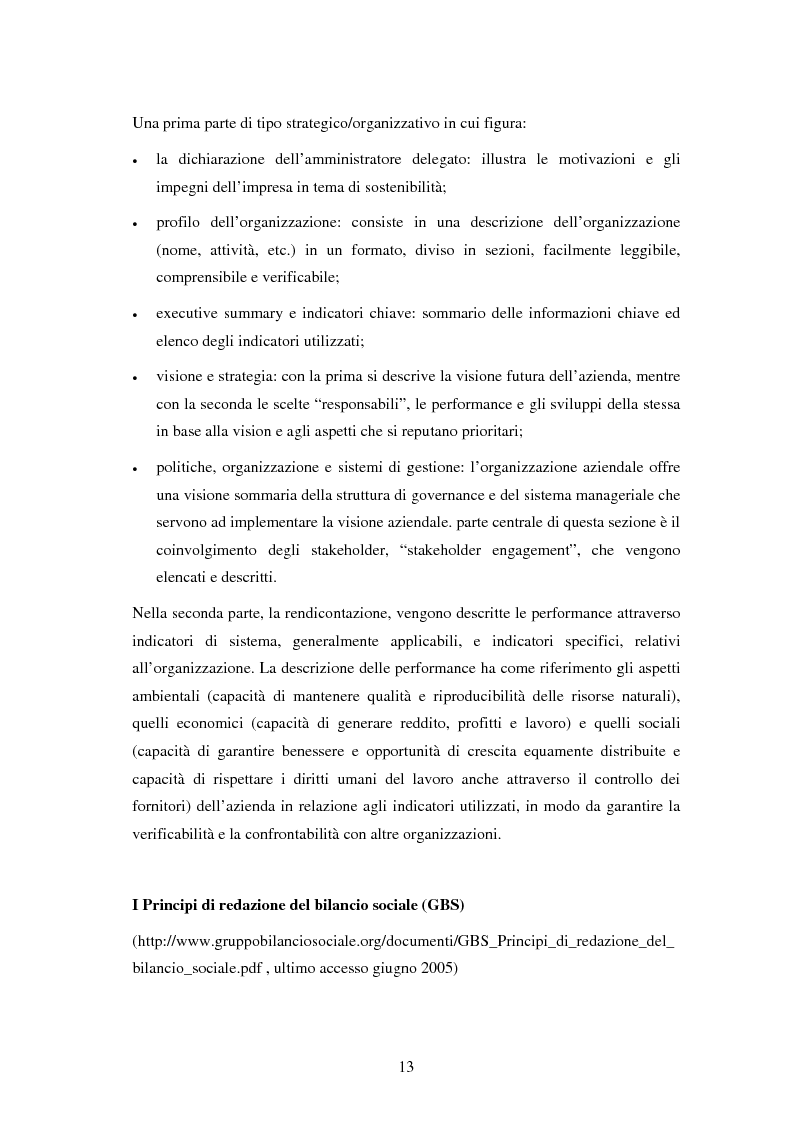Anteprima della tesi: Il bilancio sociale nelle aziende sanitarie: un modello di referimento, Pagina 9