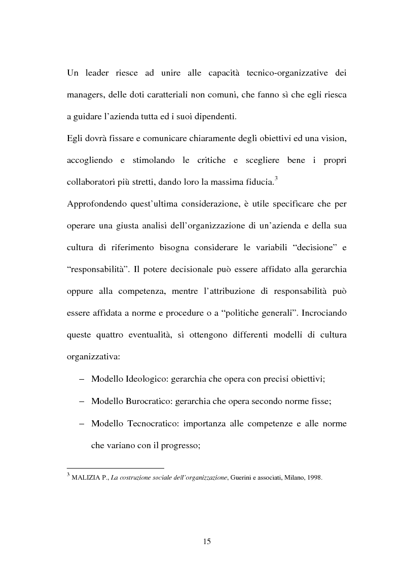 Anteprima della tesi: La gestione dell'area comunicazione e marketing in una moderna società sportiva: il caso S.S. Lazio, Pagina 11
