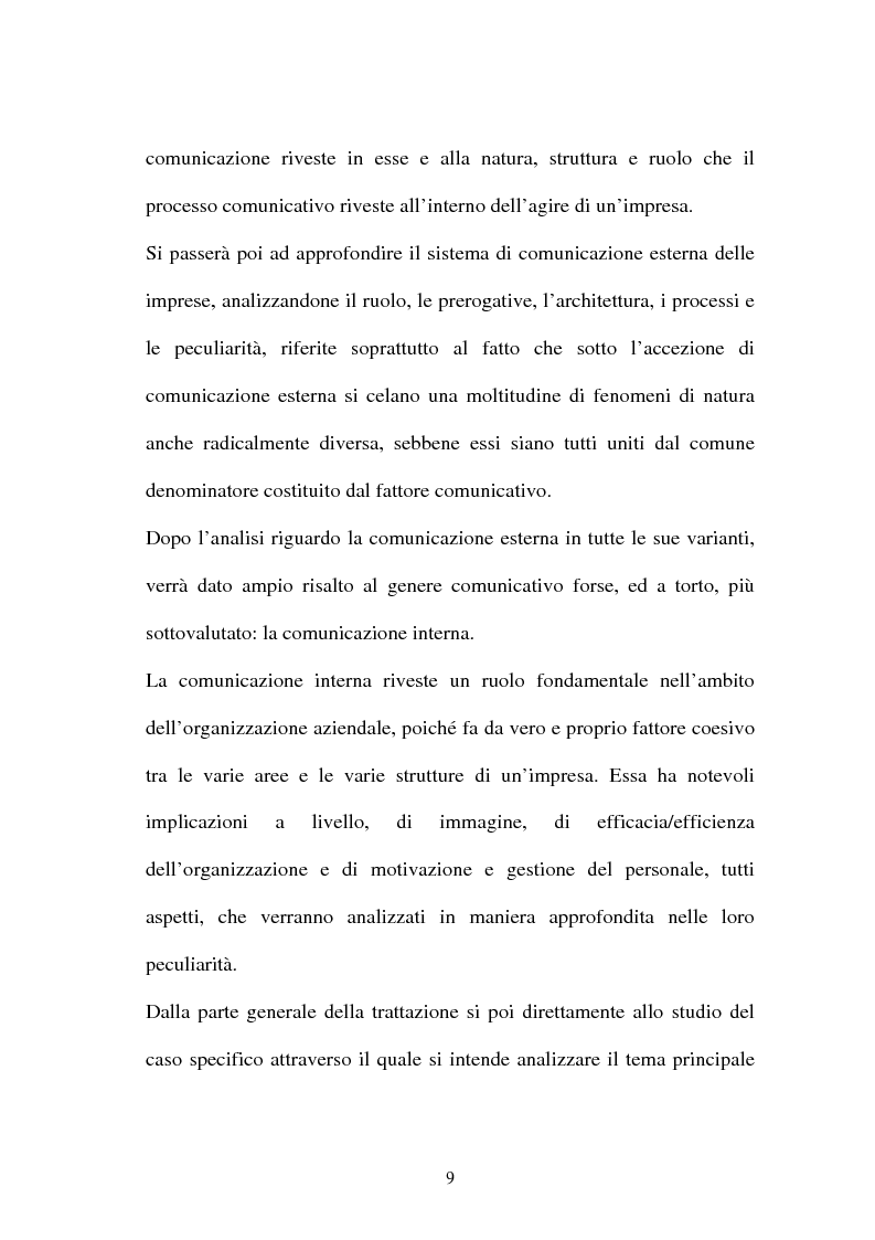 Anteprima della tesi: La gestione dell'area comunicazione e marketing in una moderna società sportiva: il caso S.S. Lazio, Pagina 5