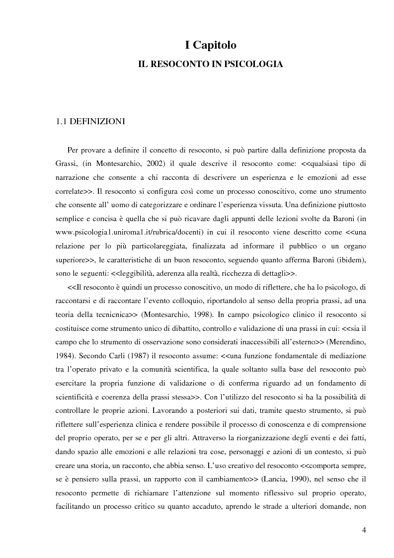 Anteprima della tesi: Resoconto clinico di tiirocinio esperienza nell'ASL di Frosinone, Pagina 3