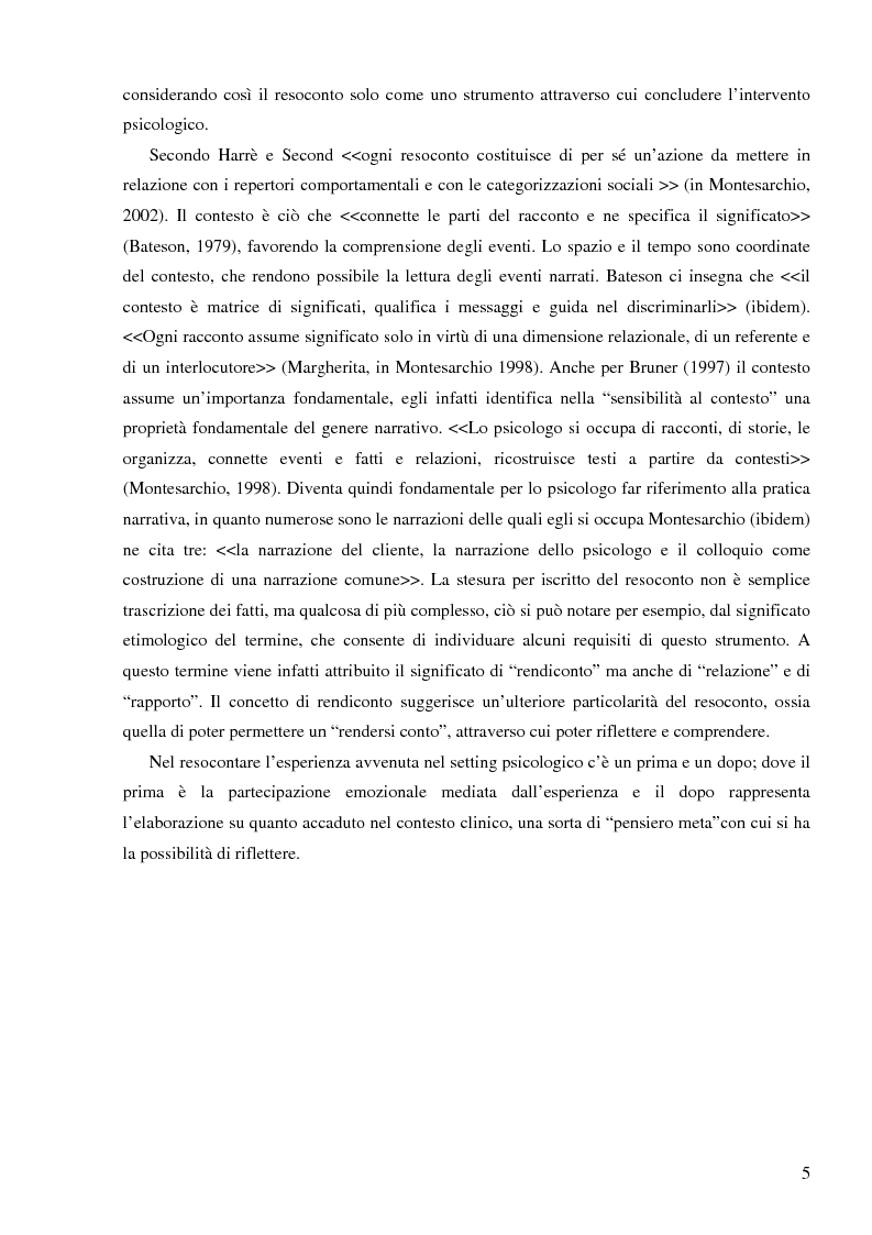 Anteprima della tesi: Resoconto clinico di tiirocinio esperienza nell'ASL di Frosinone, Pagina 4