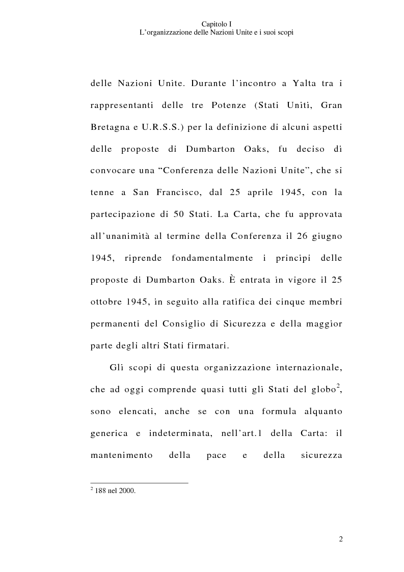 Anteprima della tesi: Il consenso dello Stato e le operazioni di pace delle Nazioni Unite, Pagina 2