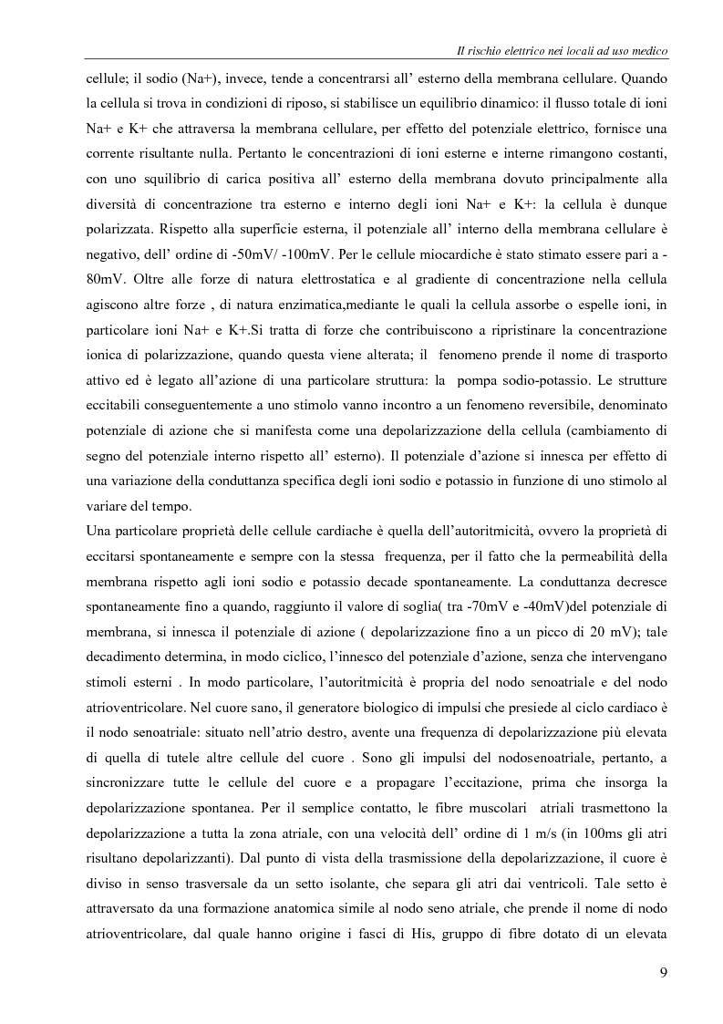 Anteprima della tesi: Il rischio elettrico in endoscopia, Pagina 7