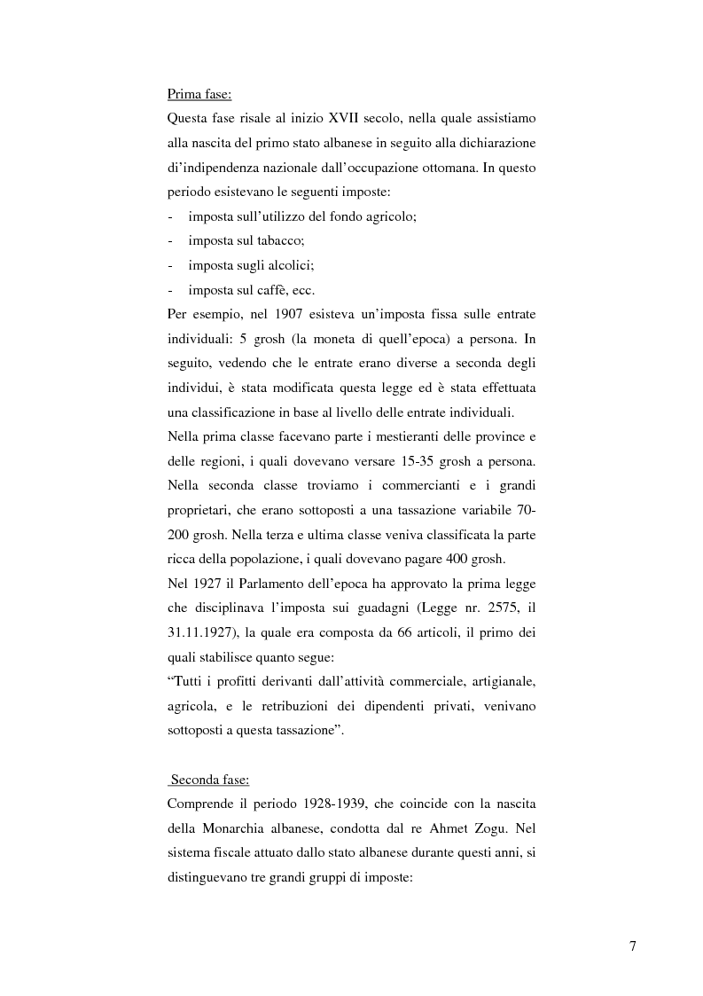 Anteprima della tesi: La politica fiscale albanese e gli obiettivi da raggiungere per entrare nell'Unione europea, Pagina 4