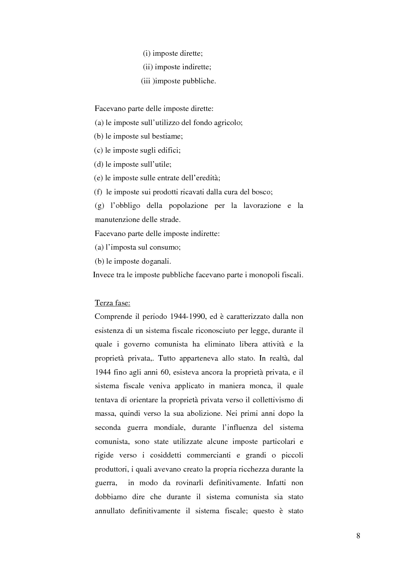 Anteprima della tesi: La politica fiscale albanese e gli obiettivi da raggiungere per entrare nell'Unione europea, Pagina 5