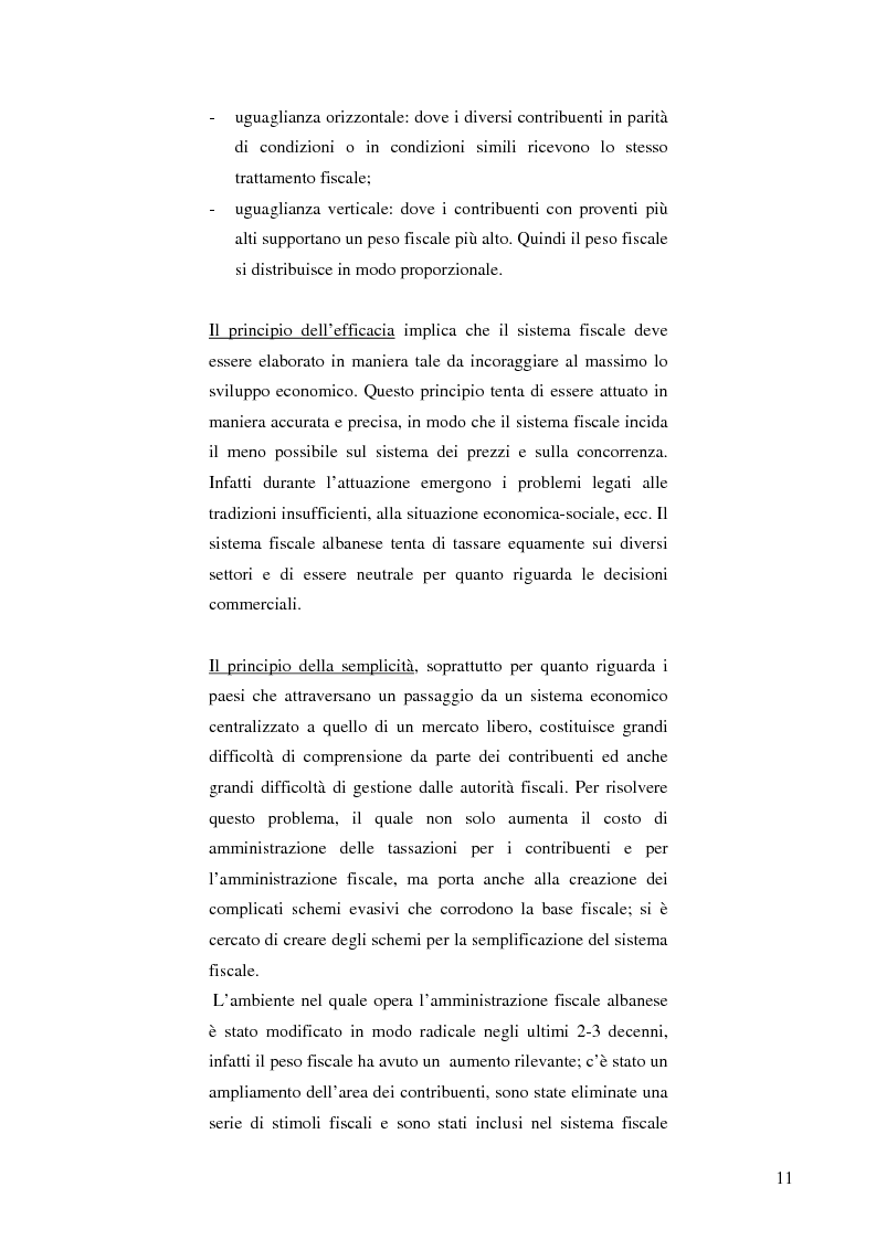 Anteprima della tesi: La politica fiscale albanese e gli obiettivi da raggiungere per entrare nell'Unione europea, Pagina 8