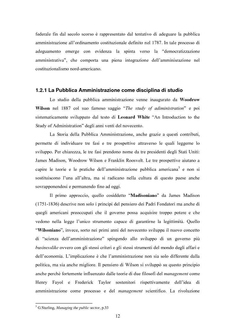 Anteprima della tesi: L'E-Government negli Stati Uniti d'America: dalla PA on line all'E-democracy, Pagina 11