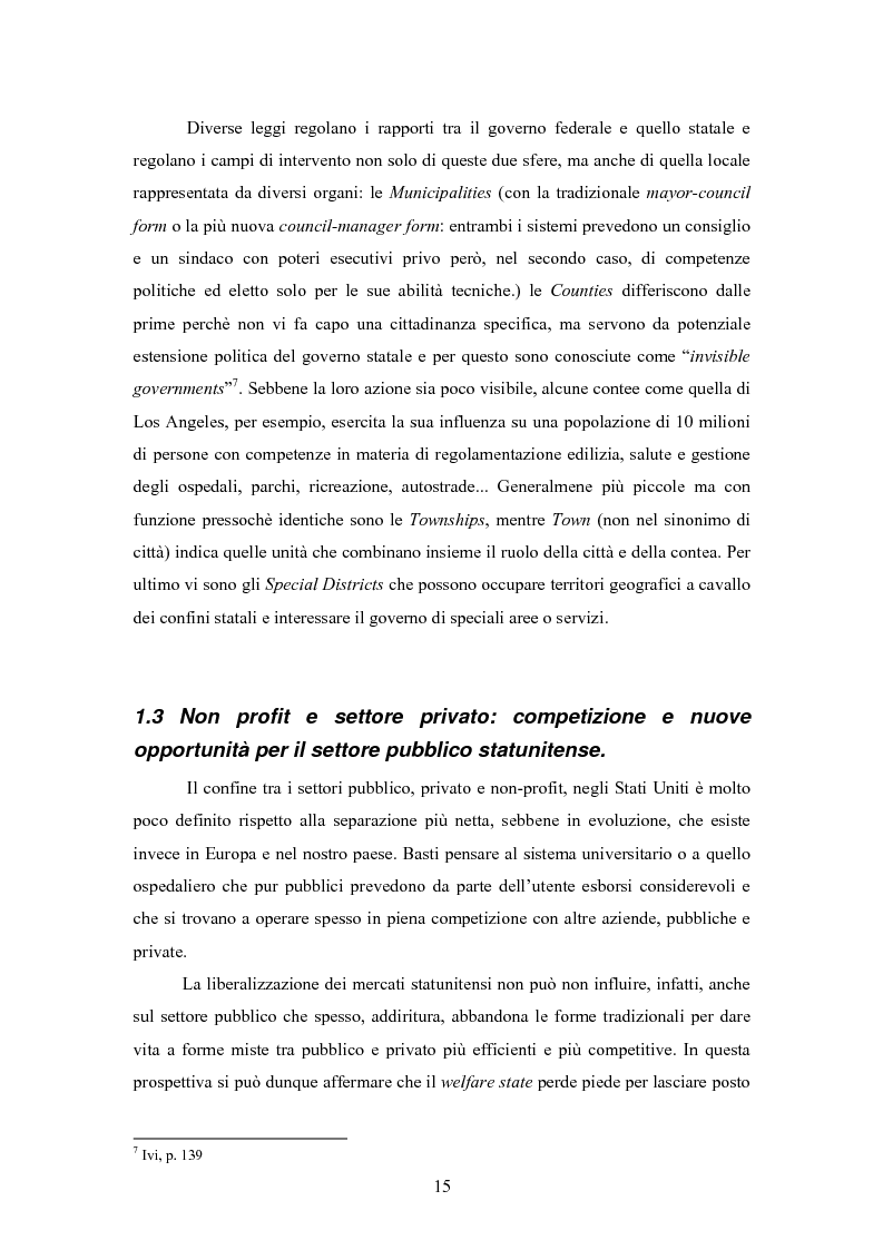 Anteprima della tesi: L'E-Government negli Stati Uniti d'America: dalla PA on line all'E-democracy, Pagina 14