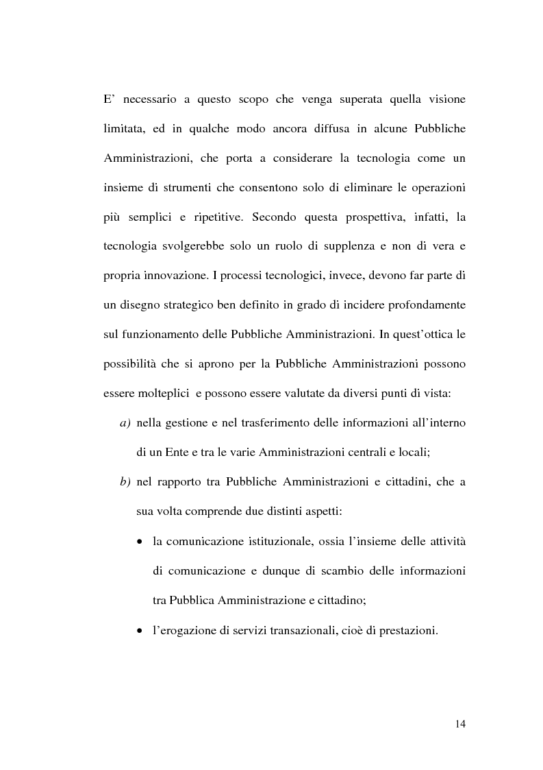 Anteprima della tesi: L'evoluzione della firma digitale: dal documento informatico all'amministrazione digitale, Pagina 12