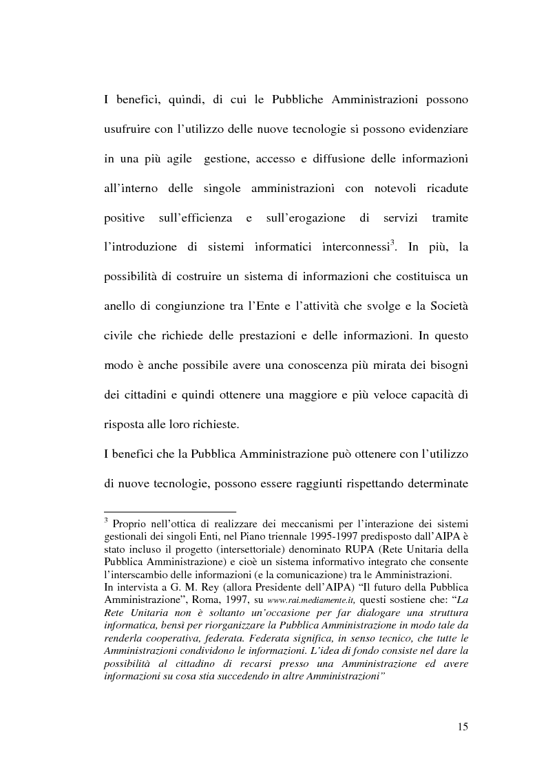 Anteprima della tesi: L'evoluzione della firma digitale: dal documento informatico all'amministrazione digitale, Pagina 13